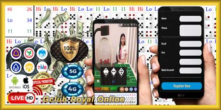 สมัครไฮโลออนไลน์จีคลับ ผ่านมือถือ เกมถ่ายทอดสด เล่นง่าย เดิมพันสะดวก ได้ทุกที่ ทุกเวลา